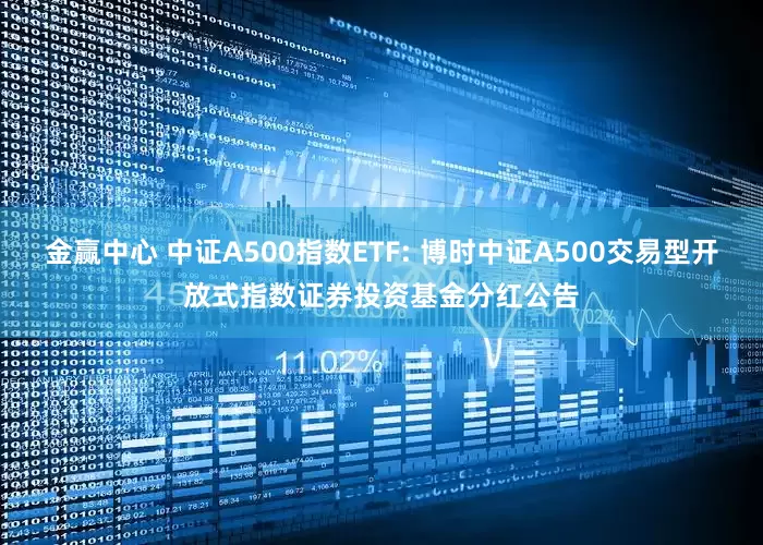 金赢中心 中证A500指数ETF: 博时中证A500交易型开放式指数证券投资基金分红公告