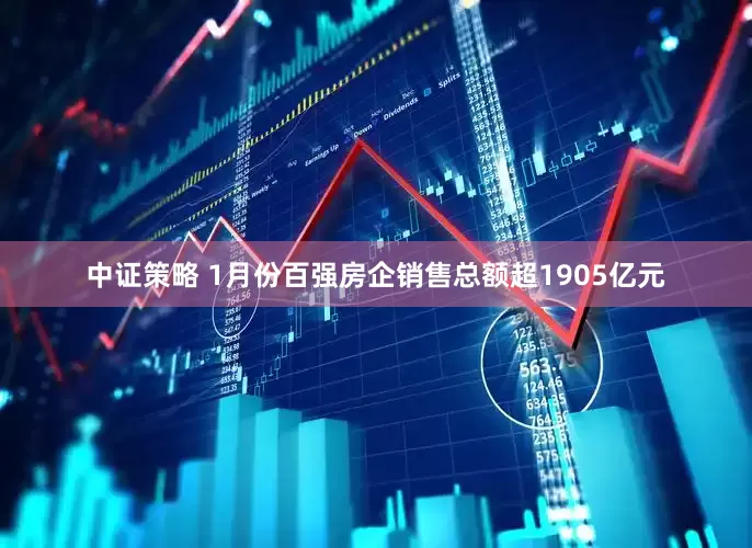 中证策略 1月份百强房企销售总额超1905亿元